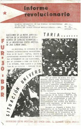 Informe Revolucionario, año 4, número 39