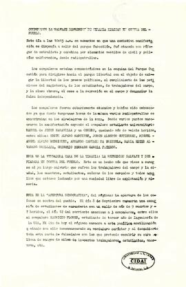 Condenamos la salvaje represión de tiranía militar en contra del pueblo