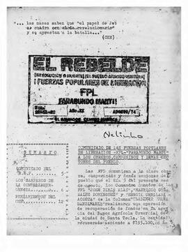 El Rebelde, agosto de 1974, No. 22, Año 2
