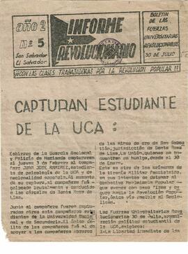 Informe Revolucionario, año 2, número 5