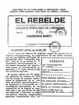 El Rebelde, octubre de 1973, No. 12