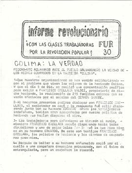 Informe Revolucionario