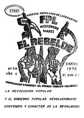 El Rebelde, enero de 1976, No. 39, Año 4