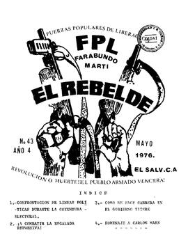 El Rebelde, mayo de 1976, No. 43, Año 4